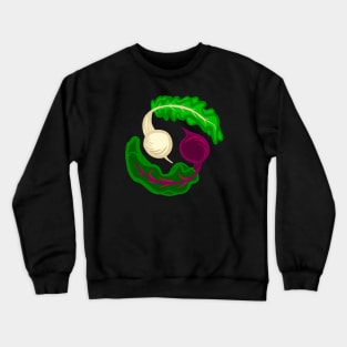 Yin Yang Vegetables "Turnip the Beet" Crewneck Sweatshirt